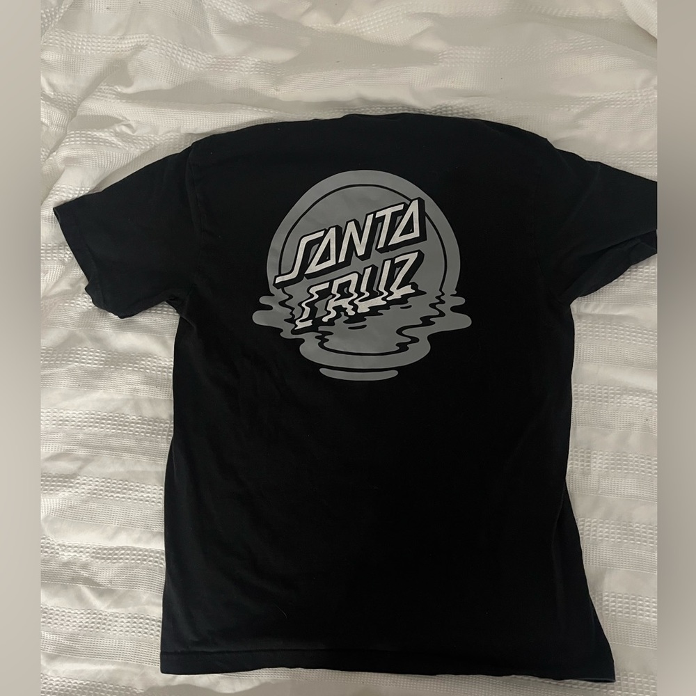 Black Santa Cruz Shirt